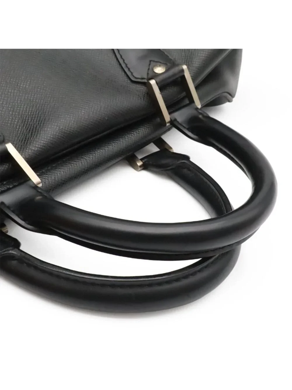 Louis Vuitton Taiga Kendal PM Boston Bag Purse 2-Way Ardoise Black